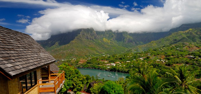 View from the Hanake Pearl Hiva Oa